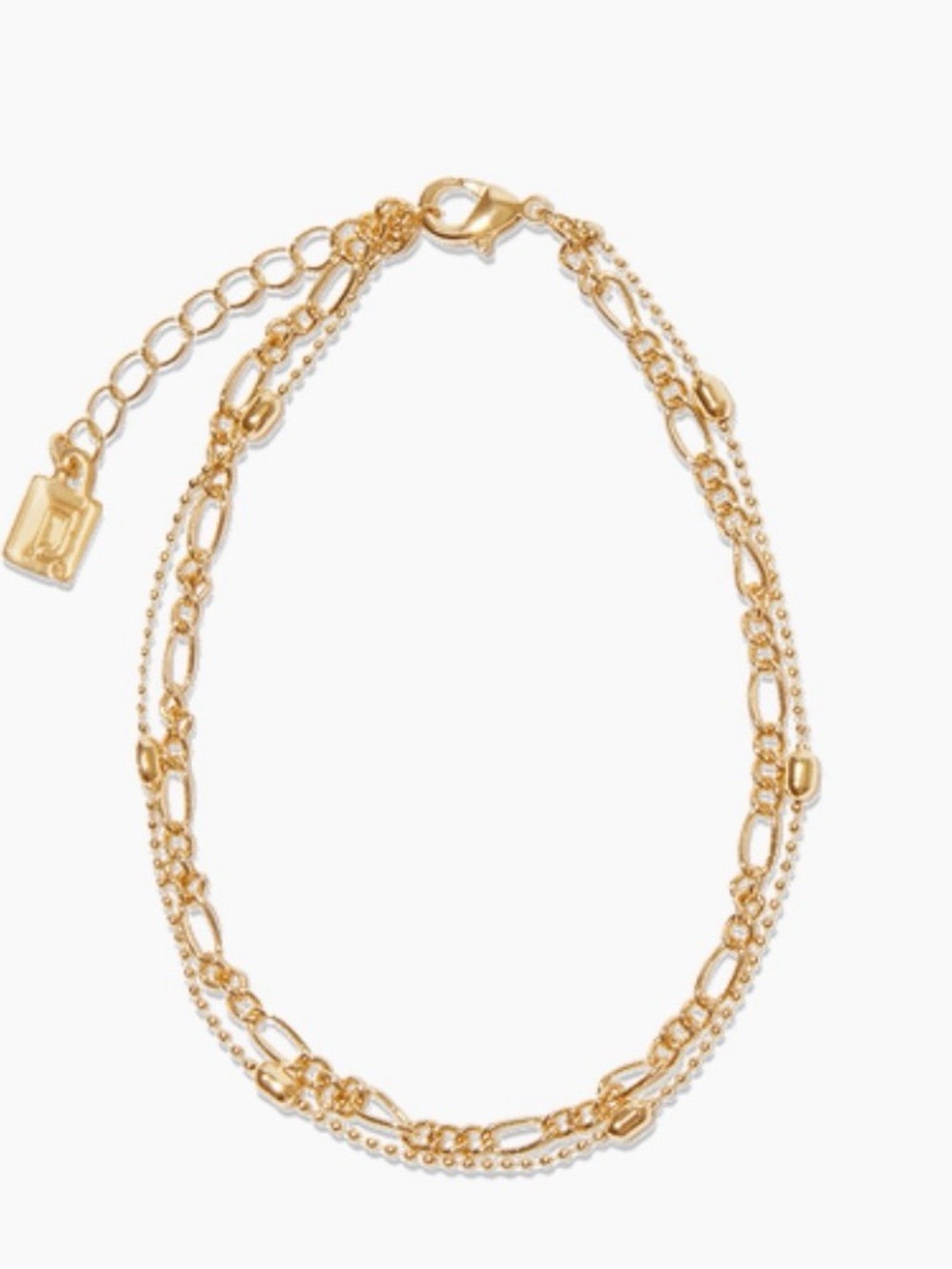 Dannijo Limited Edition Double Gold Anklet